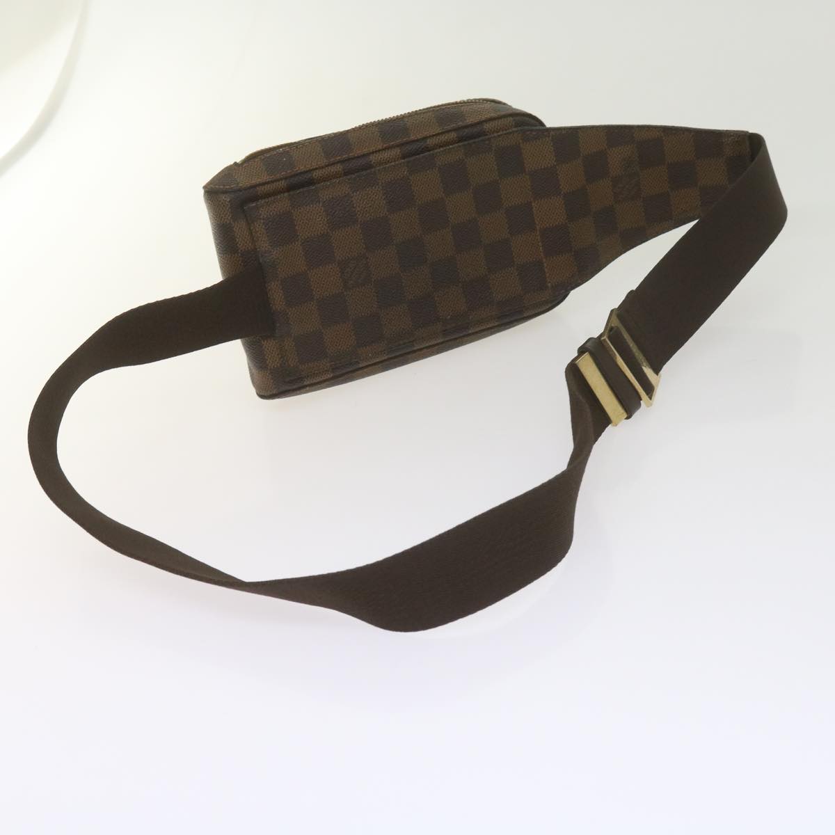 LOUIS VUITTON Damier Ebene Geronimos Shoulder Bag N51994 LV Auth 60750