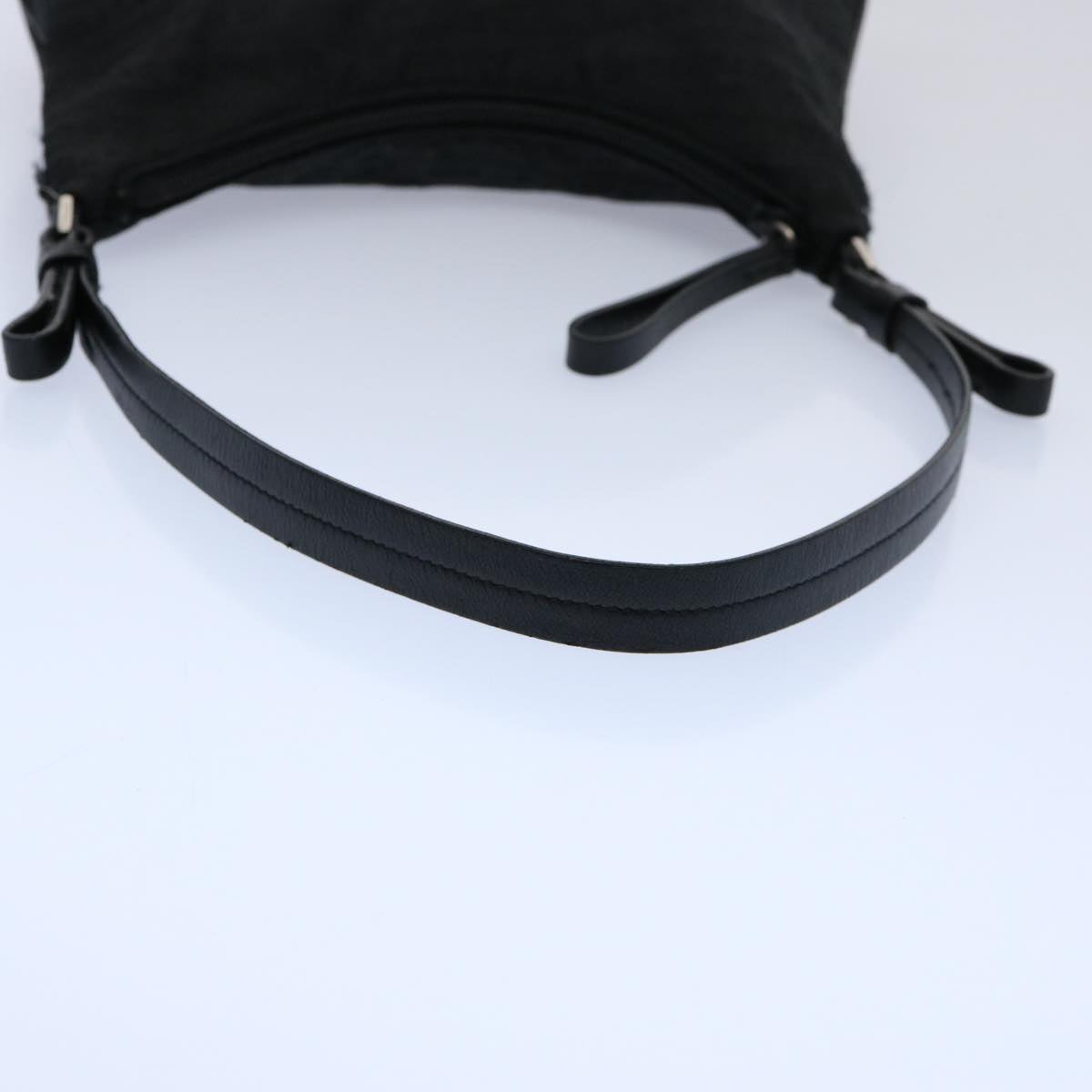 PRADA Shoulder Bag Nylon Black Auth 60767