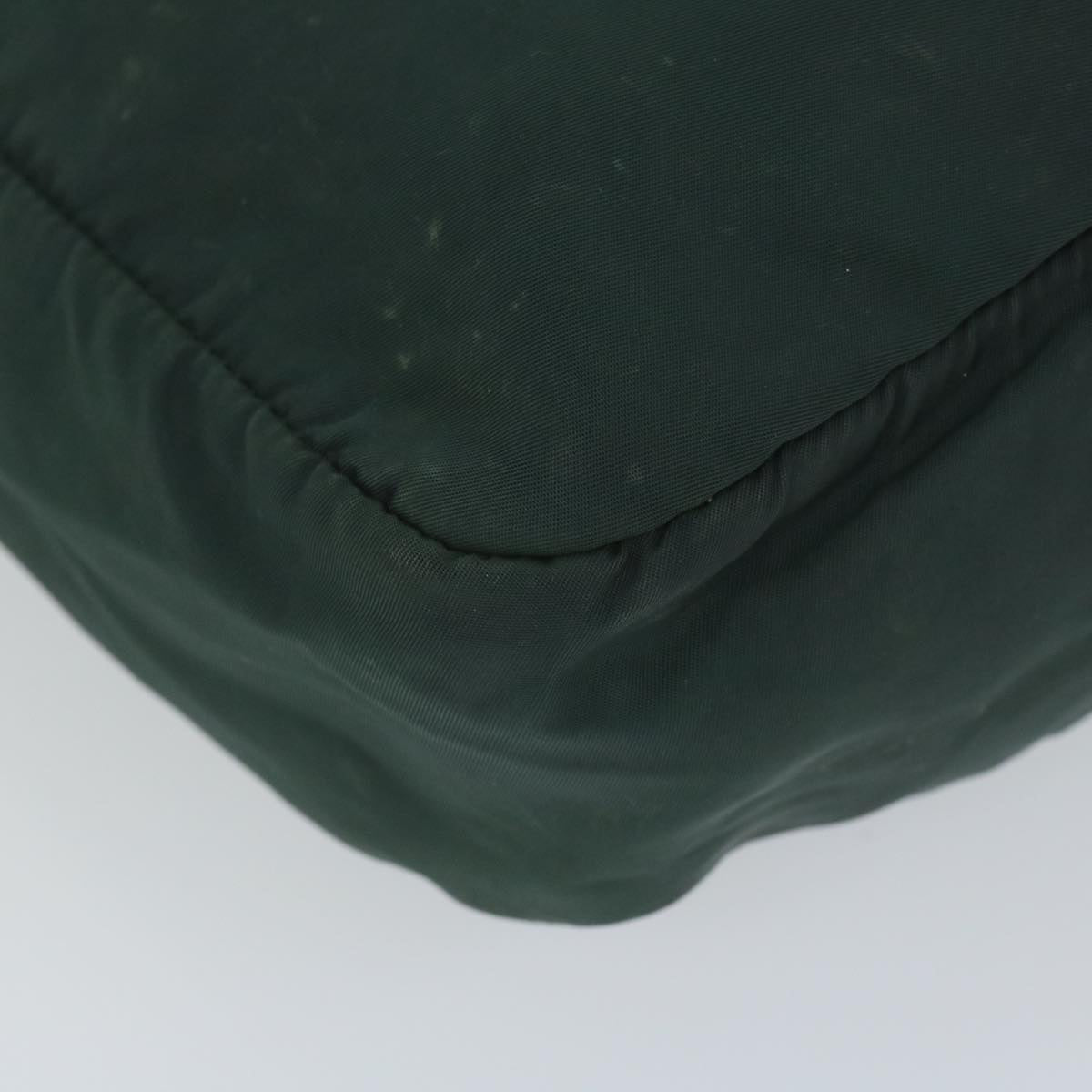 PRADA Tote Bag Nylon Green Auth 60774