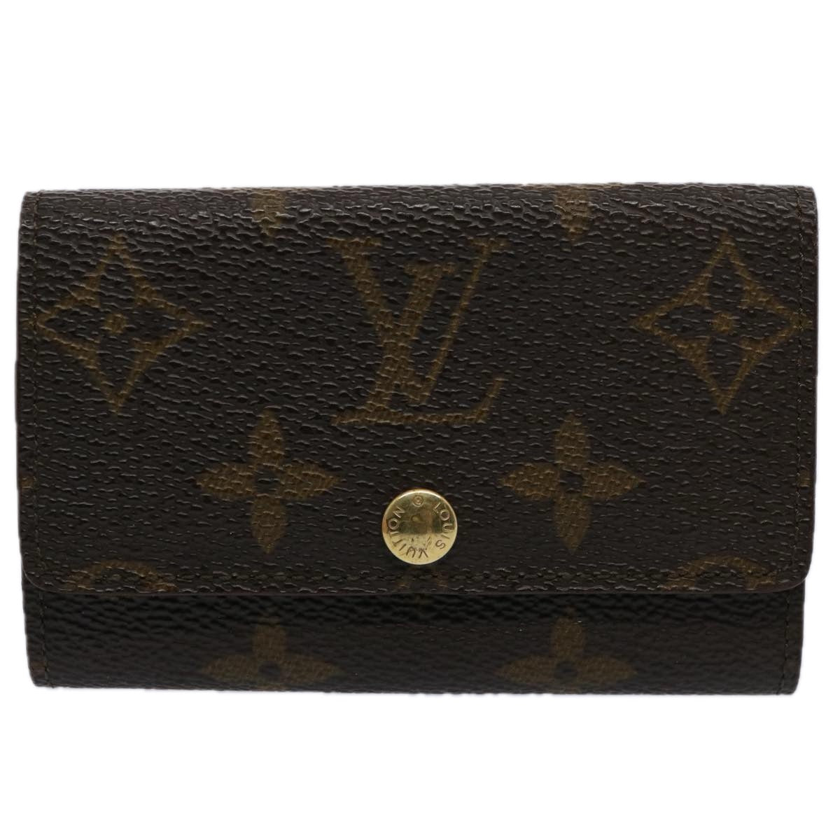 LOUIS VUITTON Monogram Multi Cles 6 Key Case M62630 LV Auth 60815