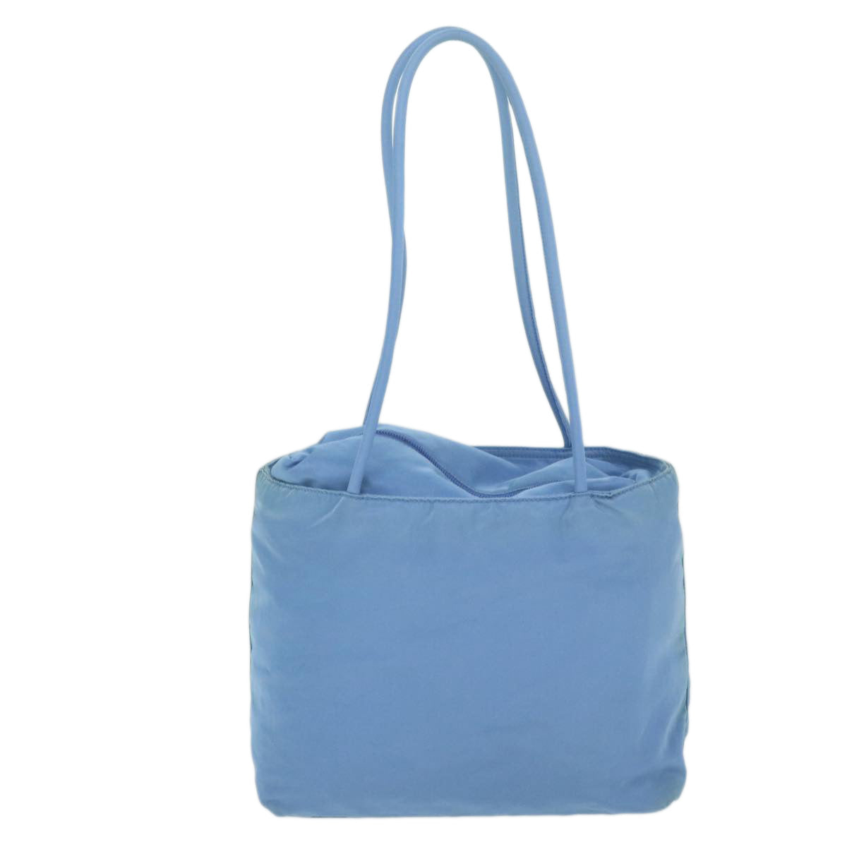 PRADA Tote Bag Nylon Light Blue Auth 60821 - 0