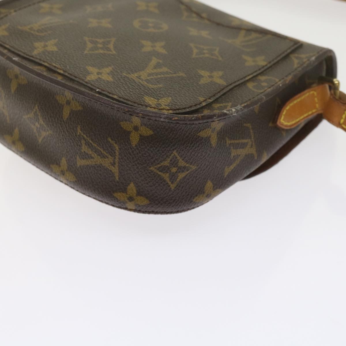 LOUIS VUITTON Monogram Saint Cloud PM Shoulder Bag M51244 LV Auth 60824