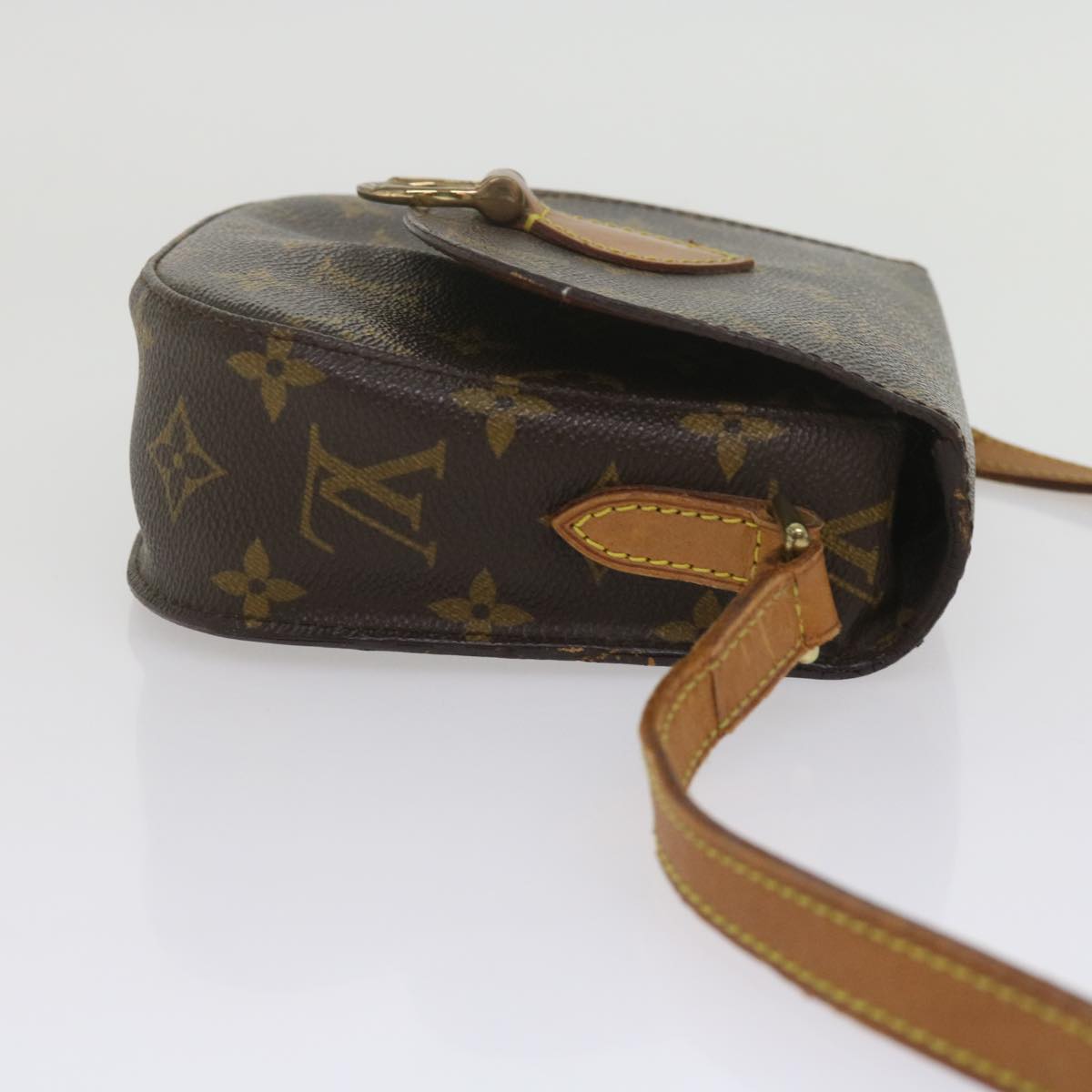 LOUIS VUITTON Monogram Saint Cloud PM Shoulder Bag M51244 LV Auth 60824