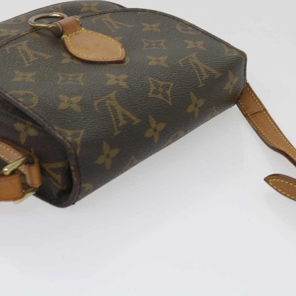 LOUIS VUITTON Monogram Saint Cloud PM Shoulder Bag M51244 LV Auth 60824