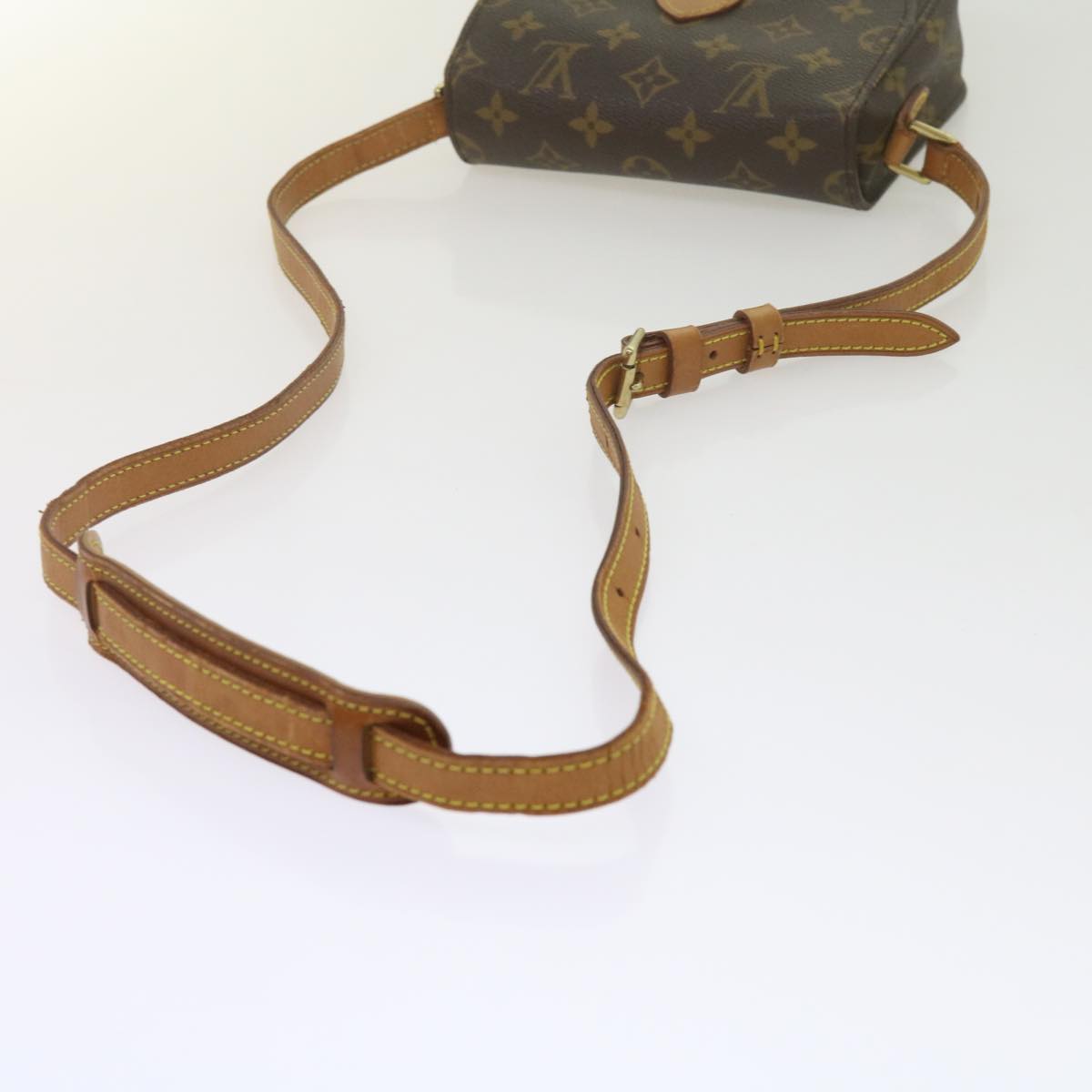 LOUIS VUITTON Monogram Saint Cloud PM Shoulder Bag M51244 LV Auth 60824