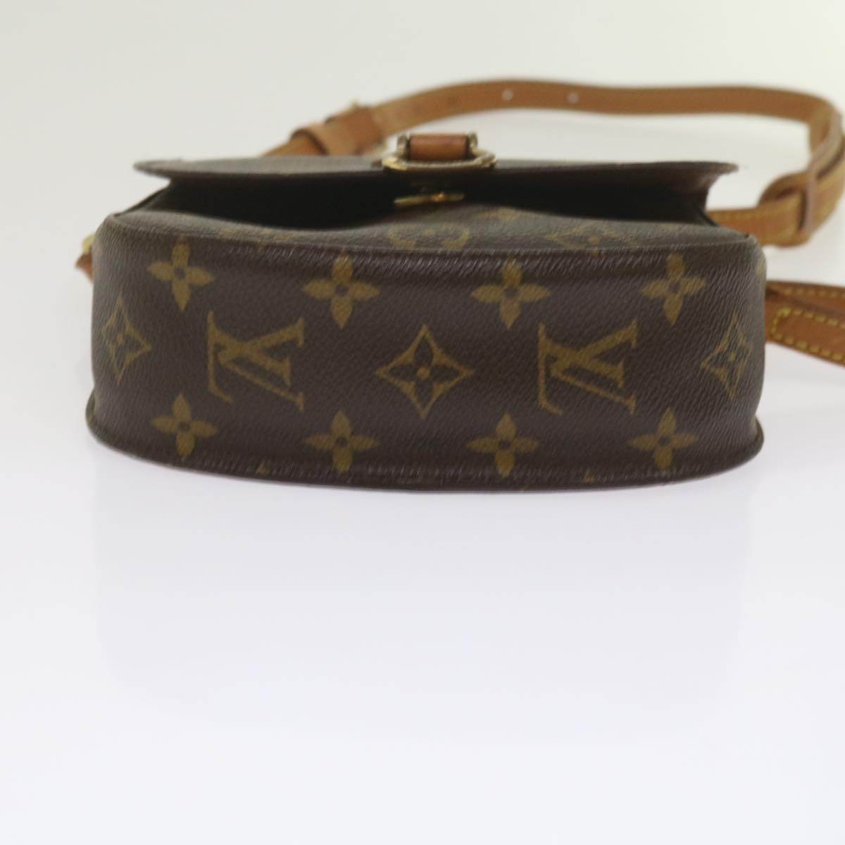 LOUIS VUITTON Monogram Saint Cloud PM Shoulder Bag M51244 LV Auth 60824