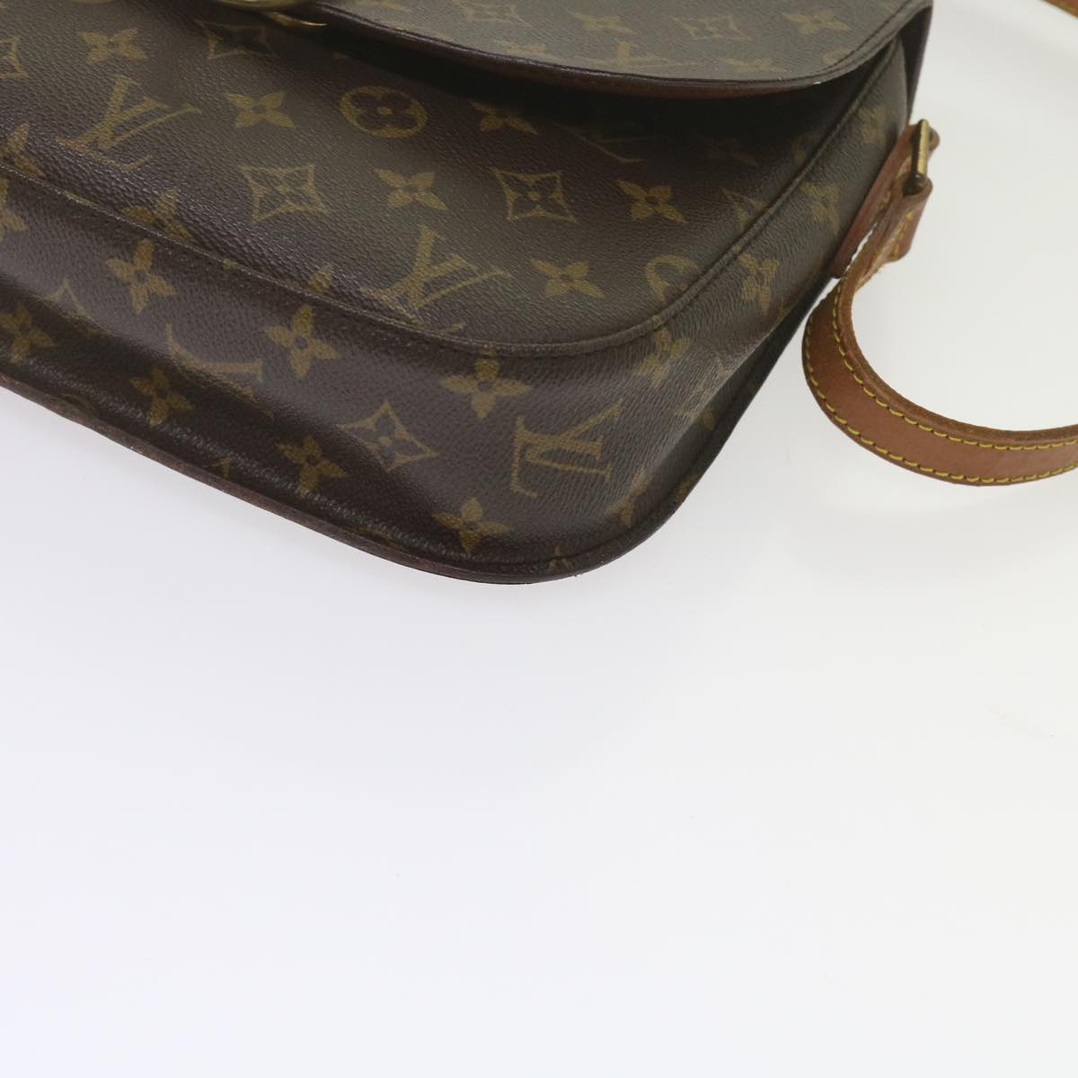 LOUIS VUITTON Monogram Saint Cloud GM Shoulder Bag M51242 LV Auth 60826