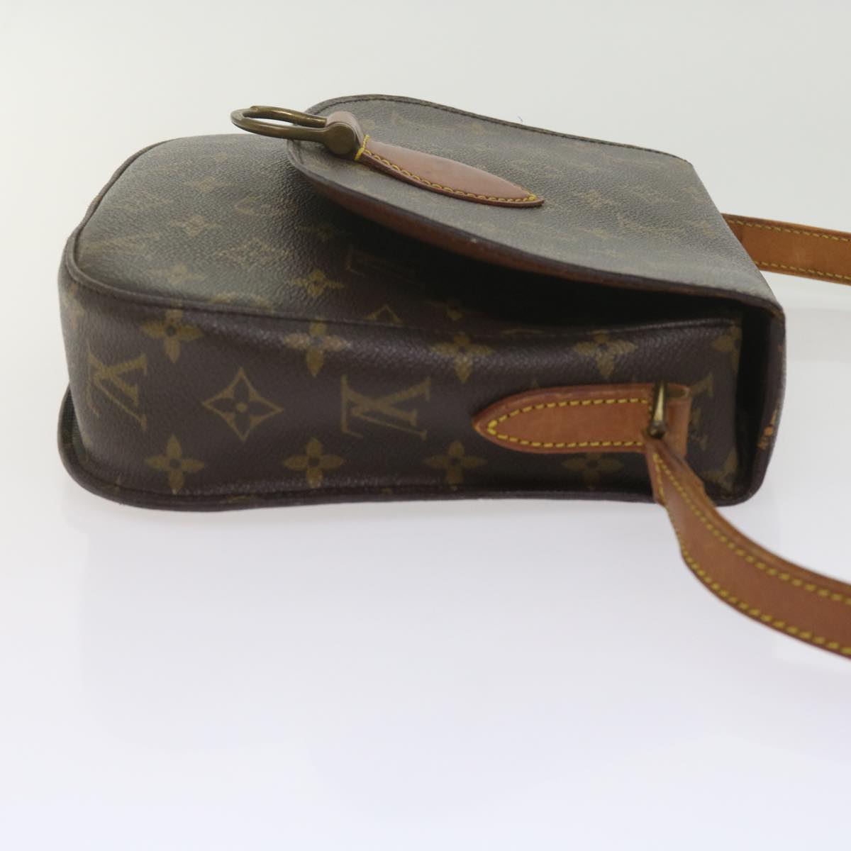 LOUIS VUITTON Monogram Saint Cloud GM Shoulder Bag M51242 LV Auth 60826