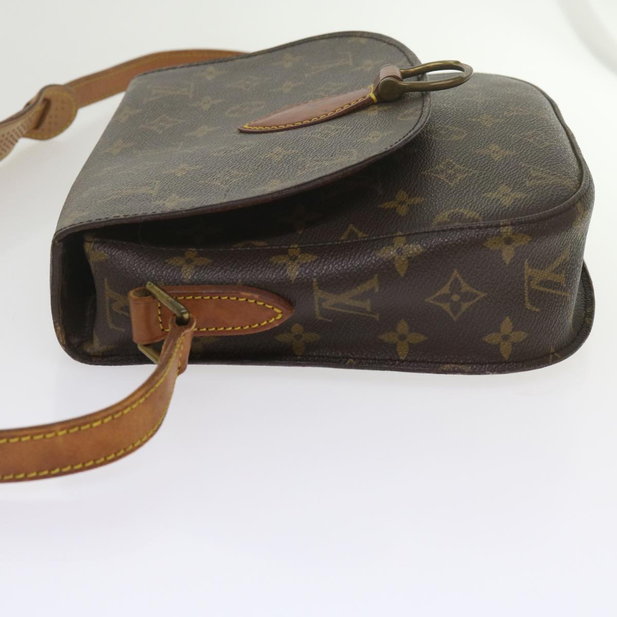 LOUIS VUITTON Monogram Saint Cloud GM Shoulder Bag M51242 LV Auth 60826