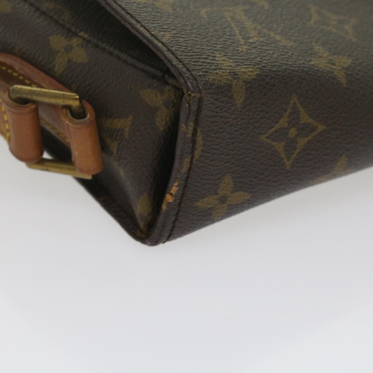 LOUIS VUITTON Monogram Saint Cloud GM Shoulder Bag M51242 LV Auth 60826