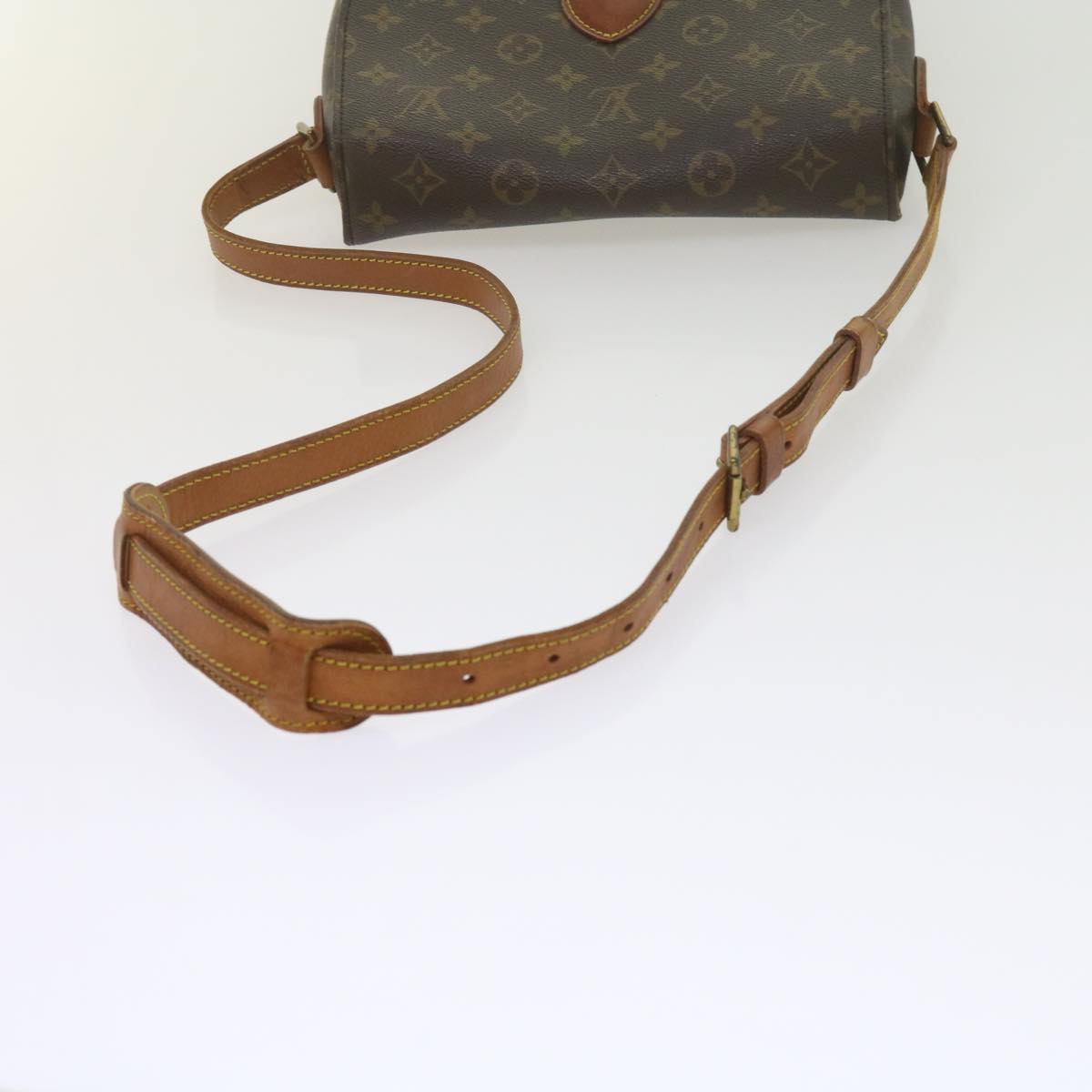 LOUIS VUITTON Monogram Saint Cloud GM Shoulder Bag M51242 LV Auth 60826