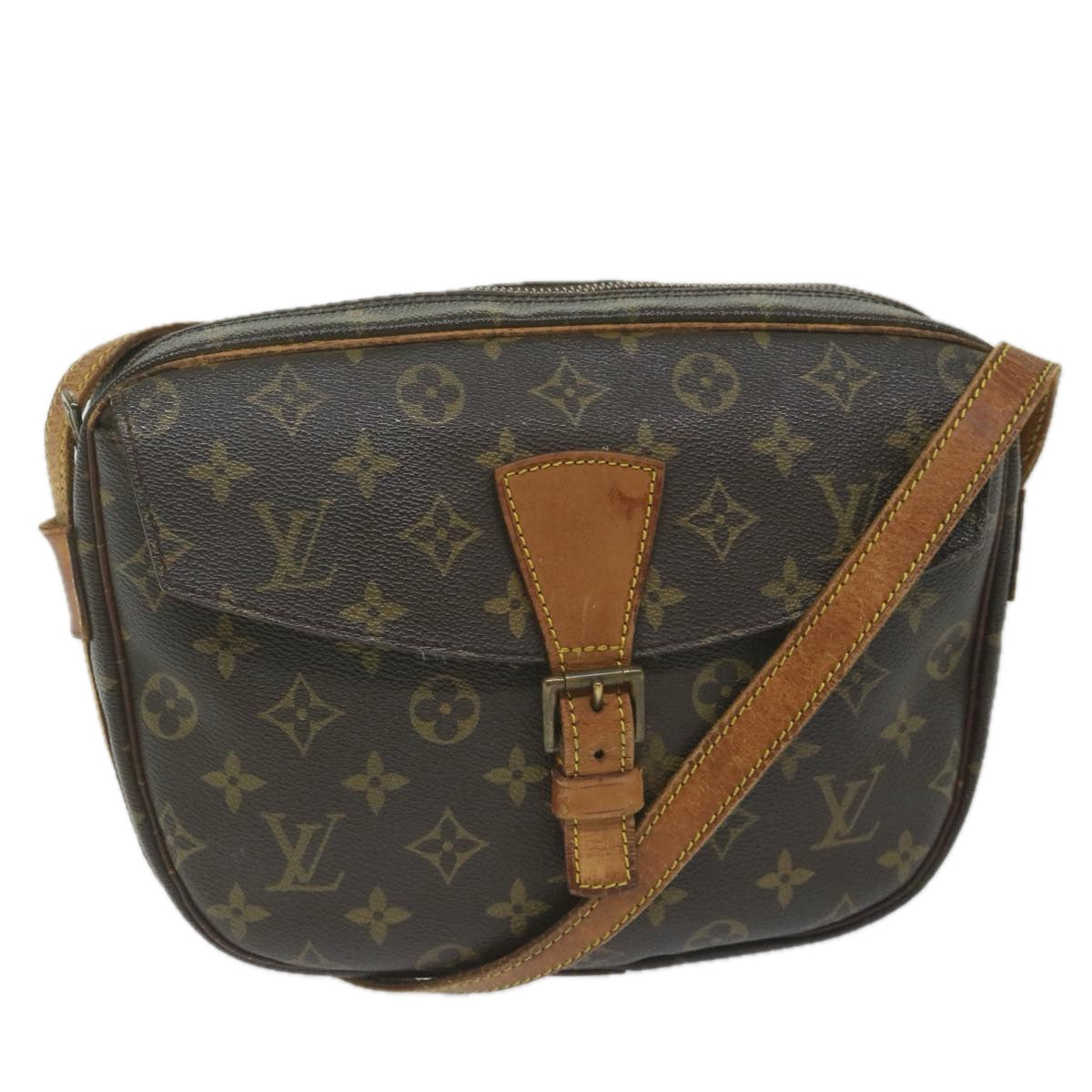 LOUIS VUITTON Monogram Jeune Fille GM Shoulder Bag M51225 LV Auth 60827