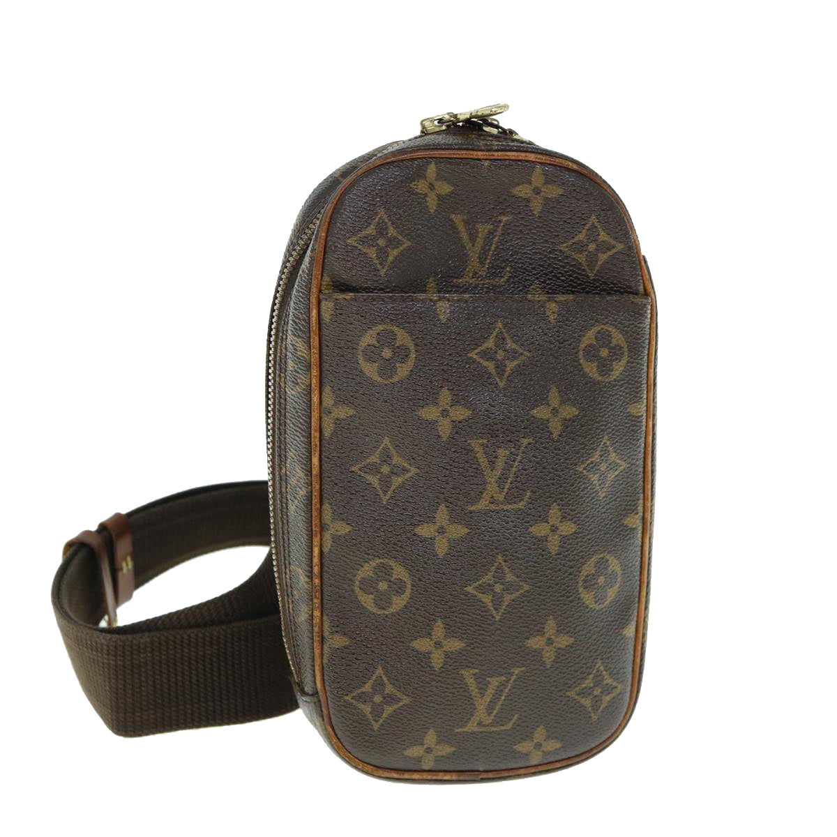 LOUIS VUITTON Monogram Pochette Gange Shoulder Bag M51870 LV Auth 60850