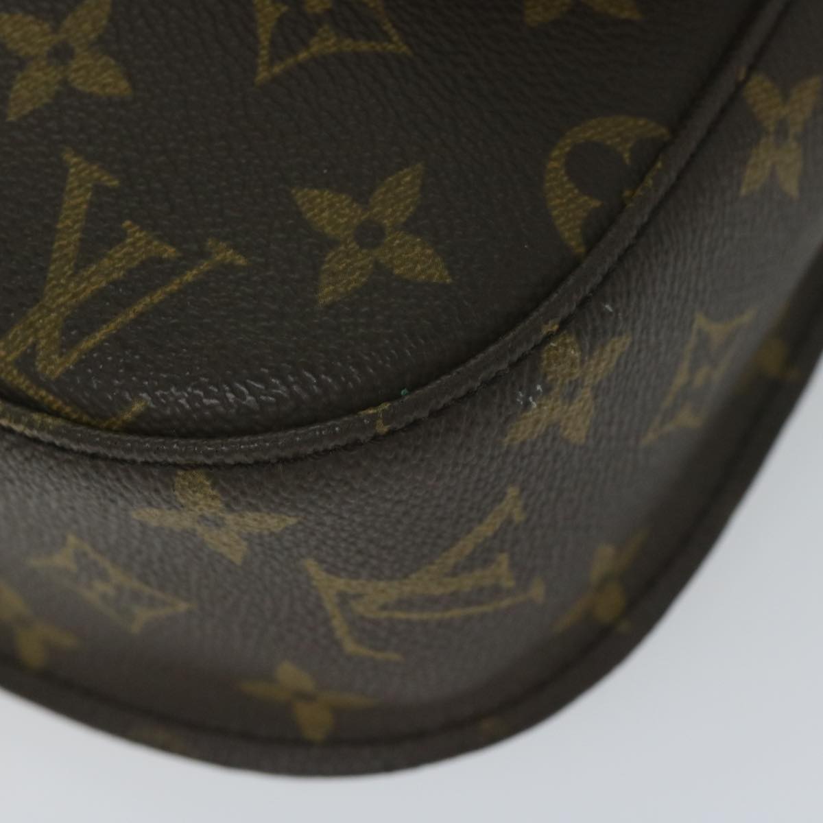 LOUIS VUITTON Monogram Saint Cloud GM Shoulder Bag M51242 LV Auth 60854