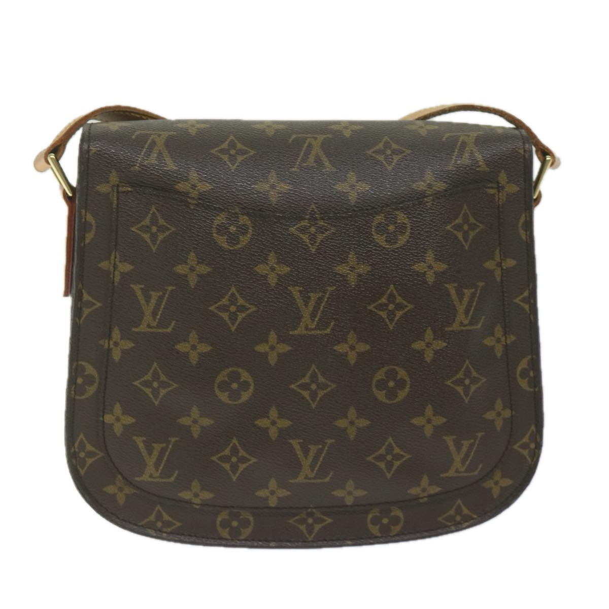 LOUIS VUITTON Monogram Saint Cloud GM Shoulder Bag M51242 LV Auth 60854