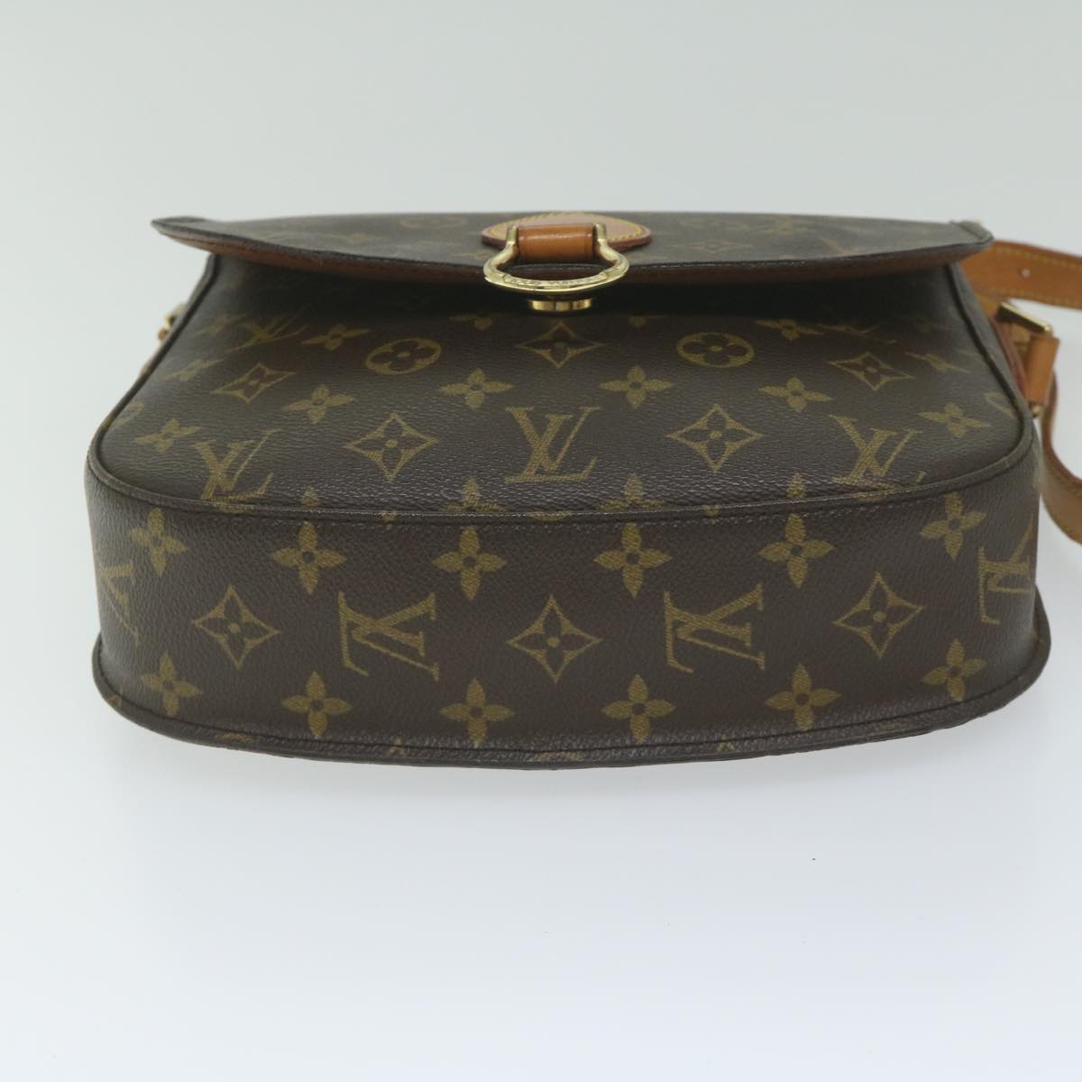 LOUIS VUITTON Monogram Saint Cloud GM Shoulder Bag M51242 LV Auth 60854