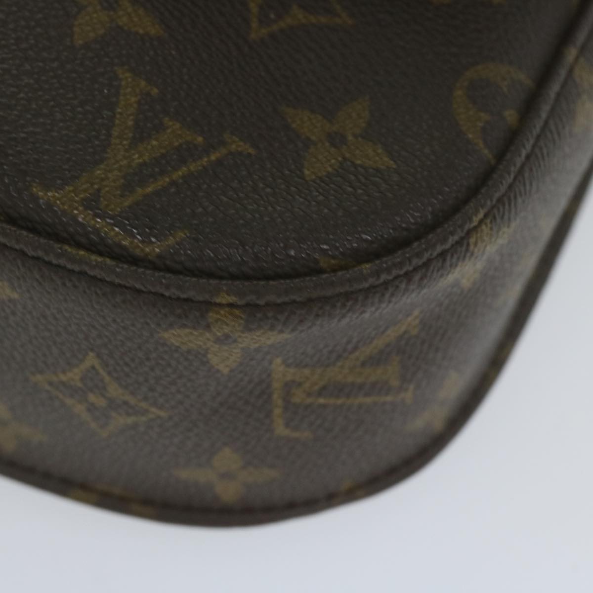 LOUIS VUITTON Monogram Saint Cloud GM Shoulder Bag M51242 LV Auth 60855