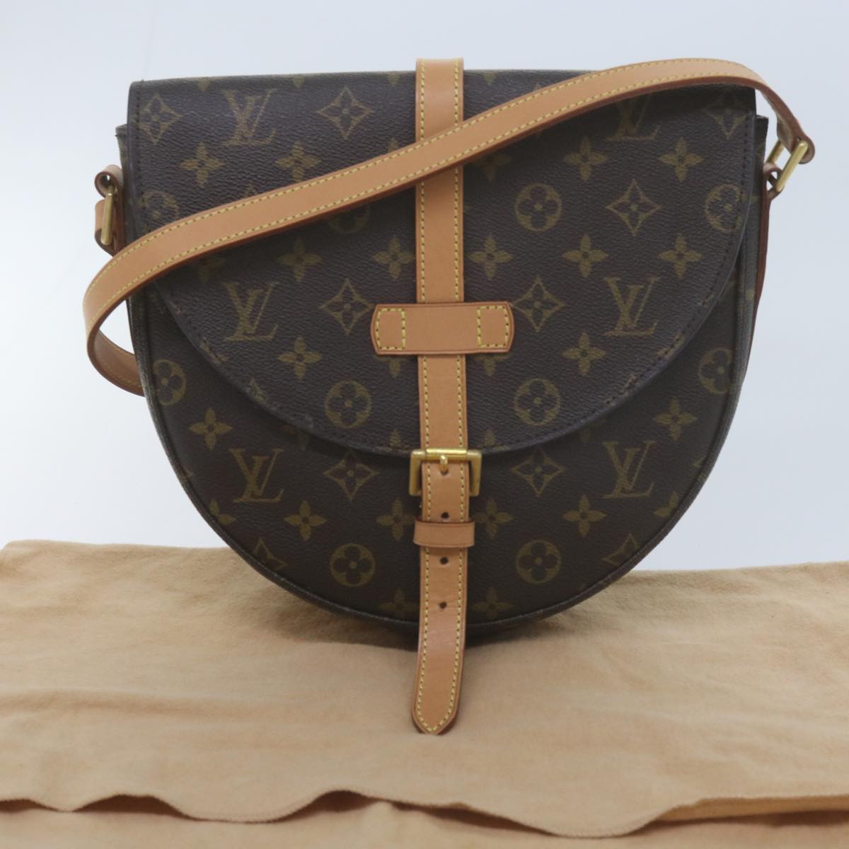 LOUIS VUITTON Monogram Chantilly GM Shoulder Bag M51232 LV Auth 60858A