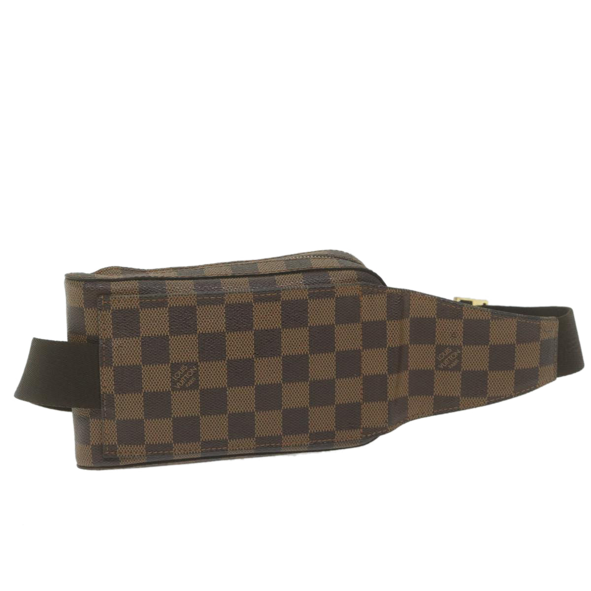 LOUIS VUITTON Damier Ebene Geronimos Shoulder Bag N51994 LV Auth 60864