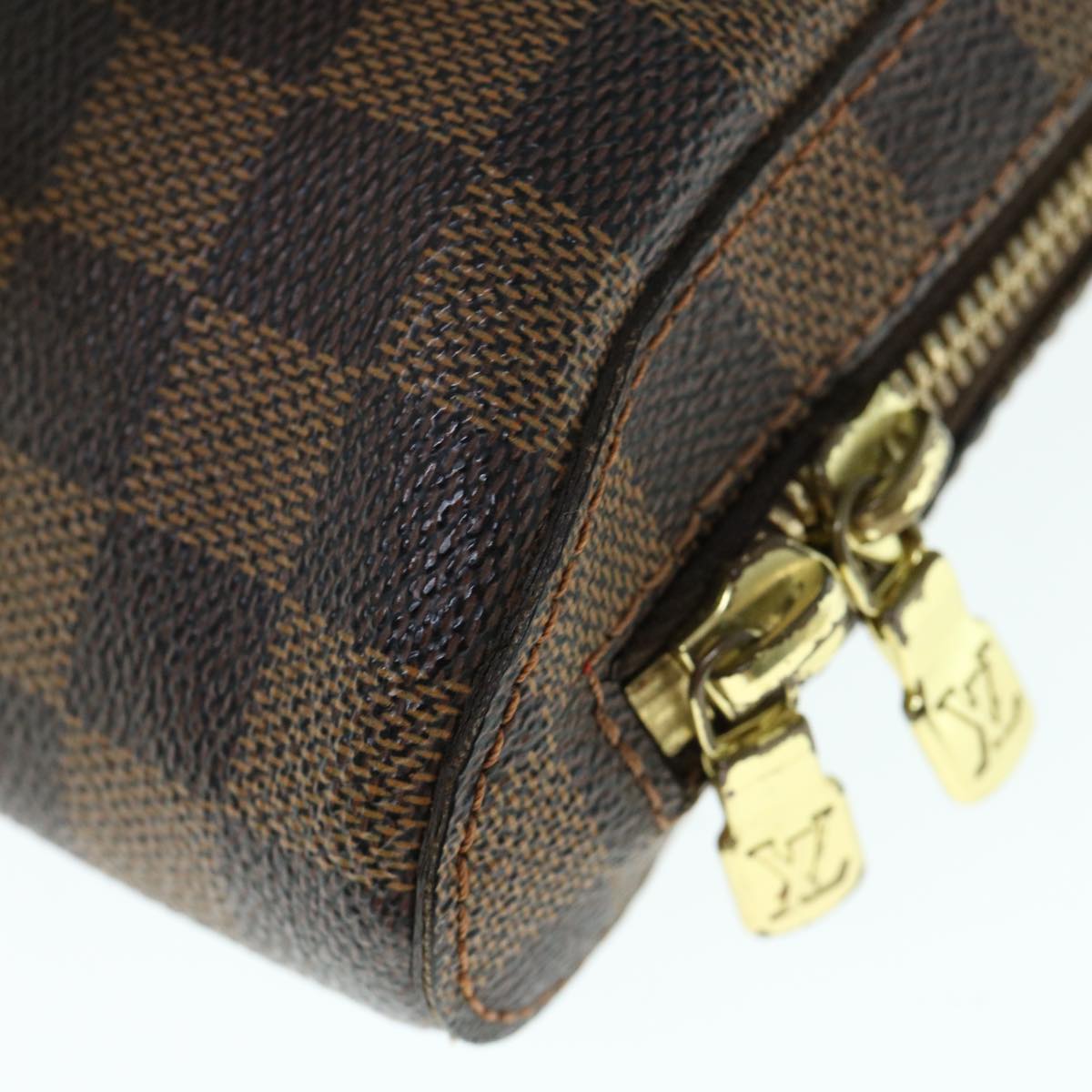 LOUIS VUITTON Damier Ebene Geronimos Shoulder Bag N51994 LV Auth 60866