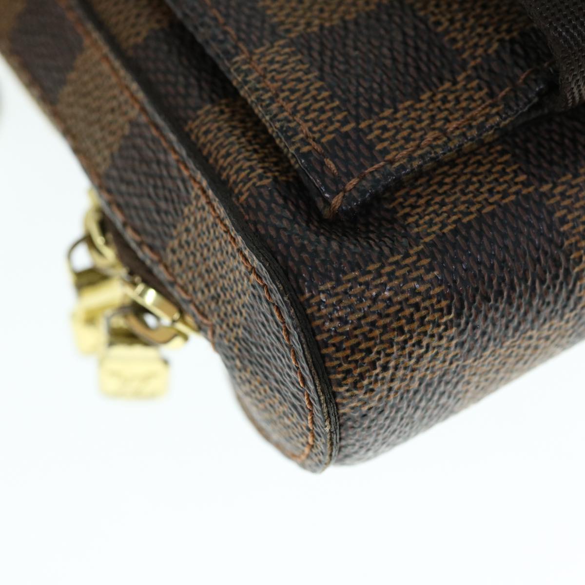 LOUIS VUITTON Damier Ebene Geronimos Shoulder Bag N51994 LV Auth 60866