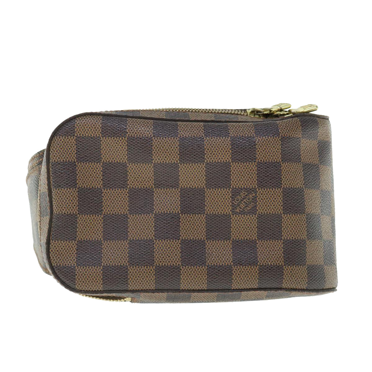 LOUIS VUITTON Damier Ebene Geronimos Shoulder Bag N51994 LV Auth 60866