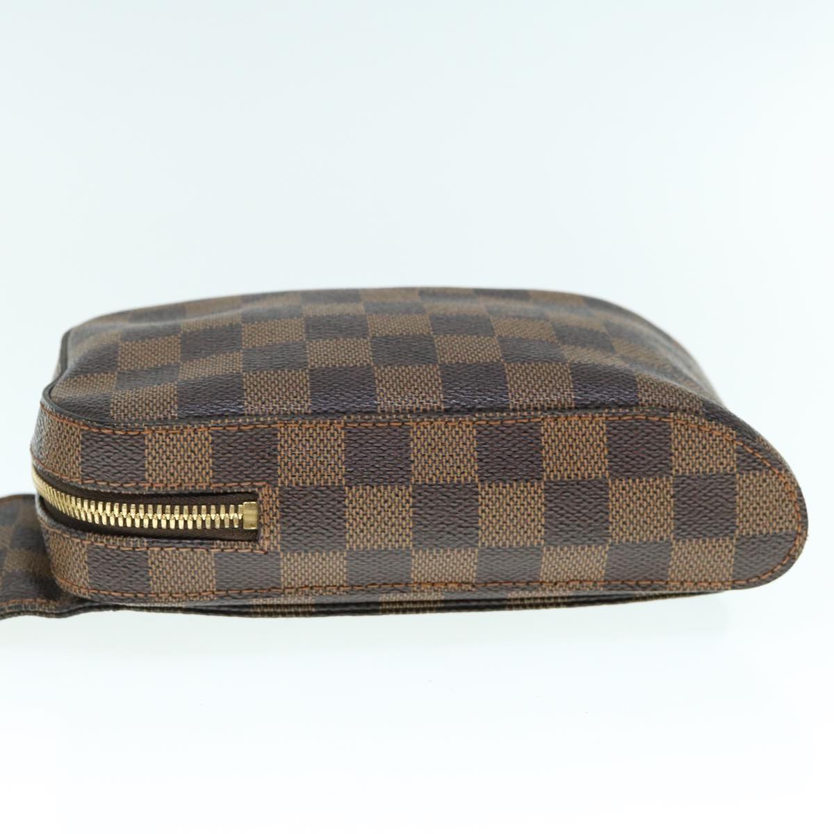 LOUIS VUITTON Damier Ebene Geronimos Shoulder Bag N51994 LV Auth 60866