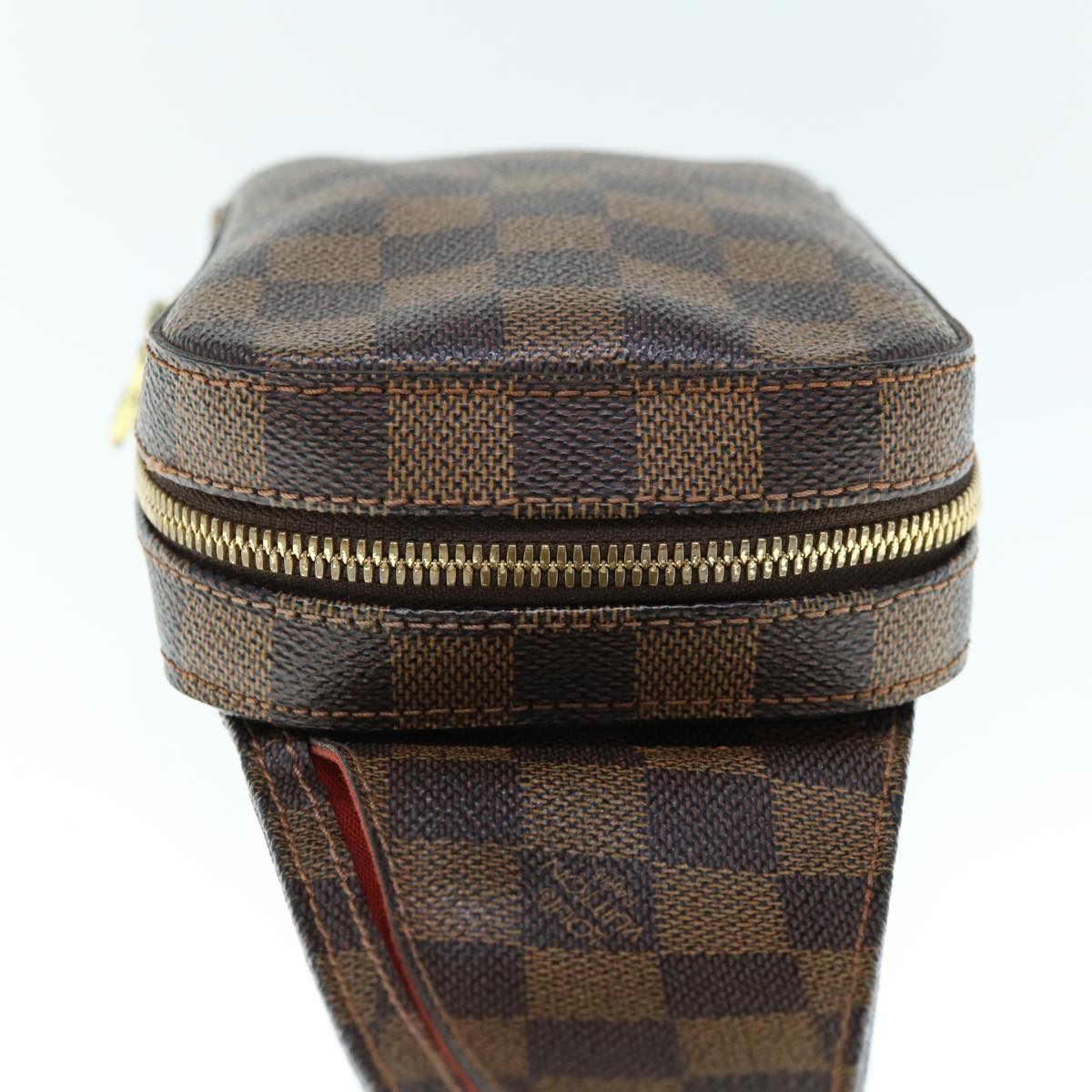 LOUIS VUITTON Damier Ebene Geronimos Shoulder Bag N51994 LV Auth 60866