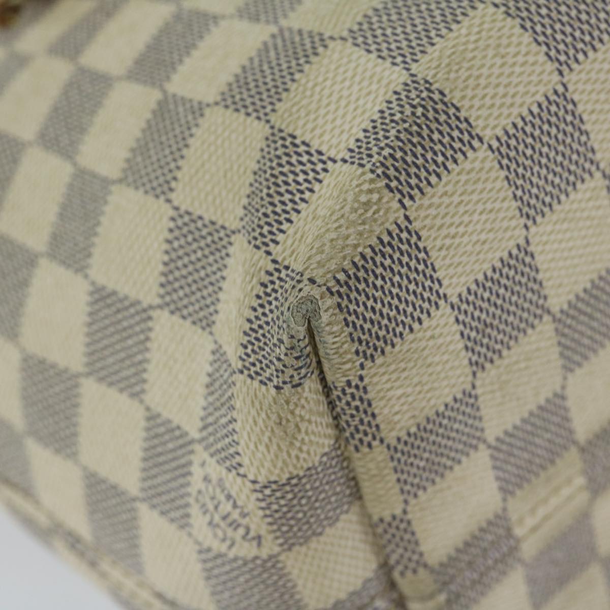 LOUIS VUITTON Damier Azur Jena PM Shoulder Bag N44039 LV Auth 60905