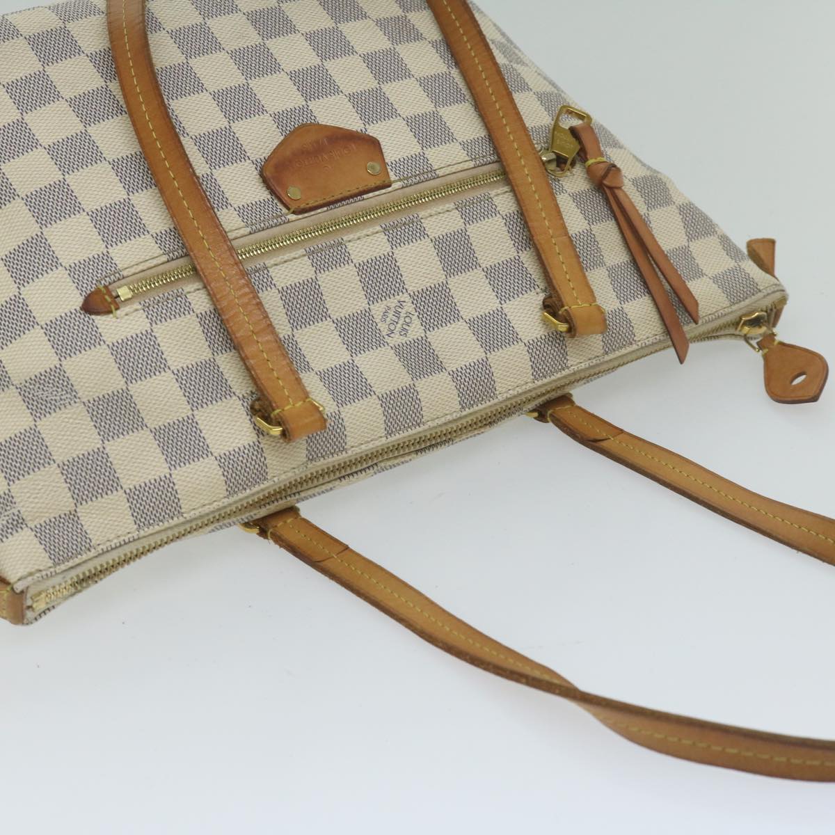 LOUIS VUITTON Damier Azur Jena PM Shoulder Bag N44039 LV Auth 60905