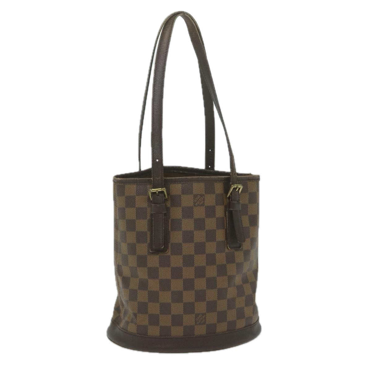 LOUIS VUITTON Damier Ebene Marais Shoulder Bag N42240 LV Auth 60925