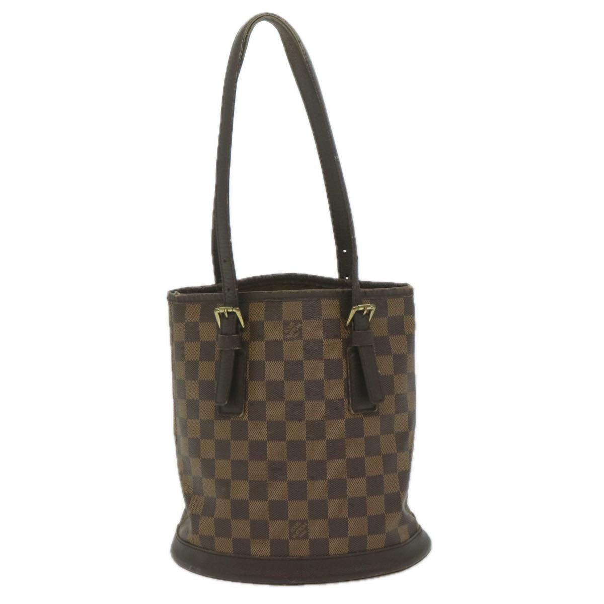 LOUIS VUITTON Damier Ebene Marais Shoulder Bag N42240 LV Auth 60925