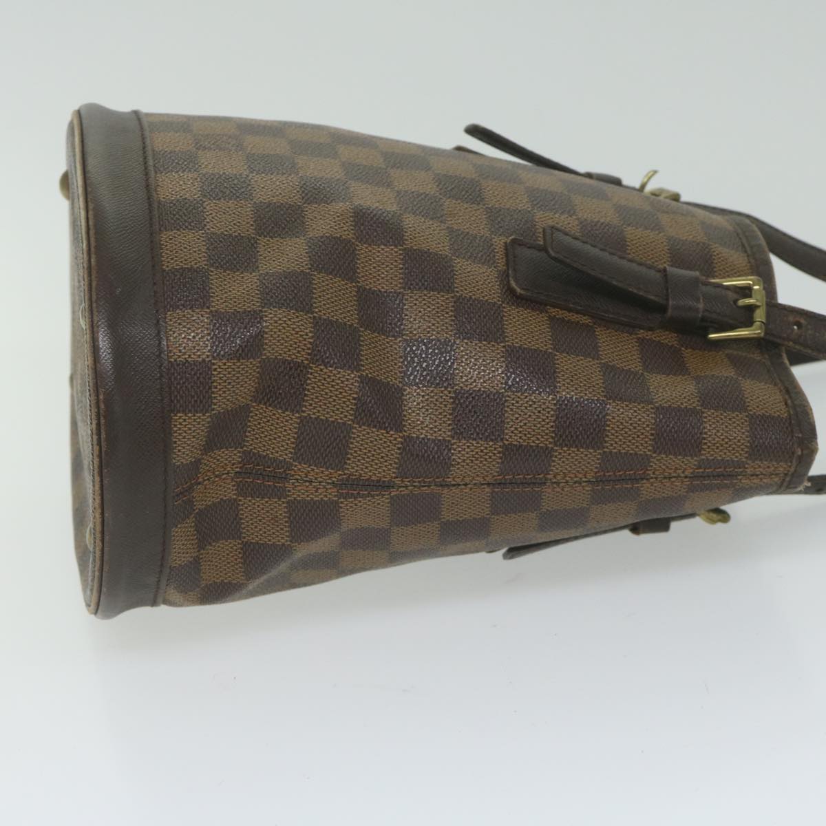 LOUIS VUITTON Damier Ebene Marais Shoulder Bag N42240 LV Auth 60925