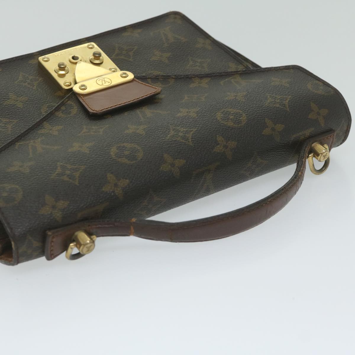 LOUIS VUITTON Monogram Monceau 26 Shoulder Bag 2way M51187 LV Auth 60947