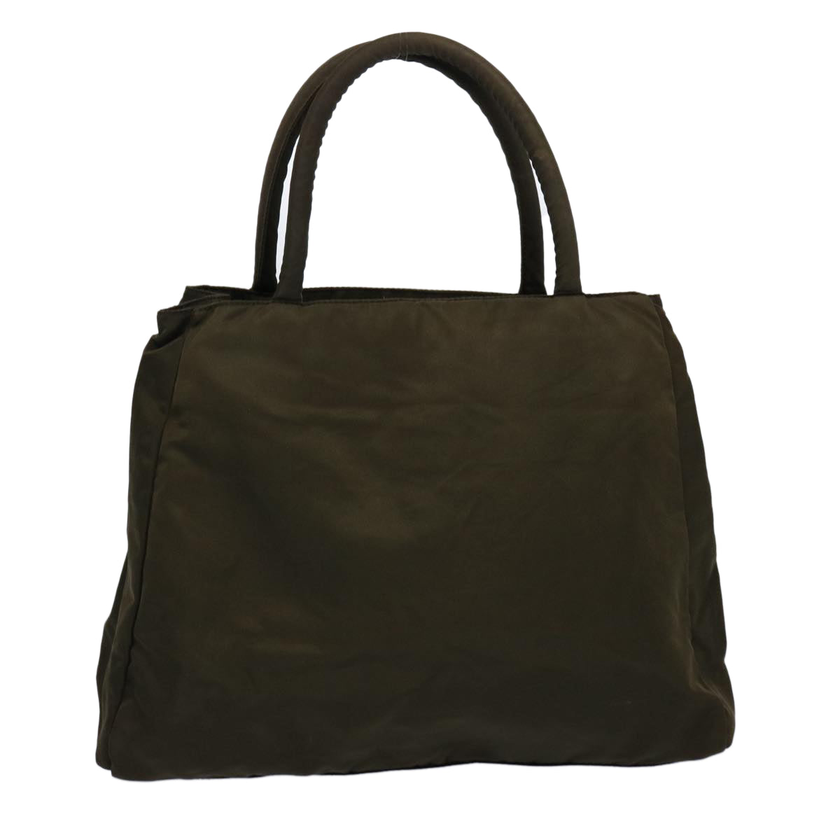 PRADA Hand Bag Nylon Brown Auth 60959 - 0