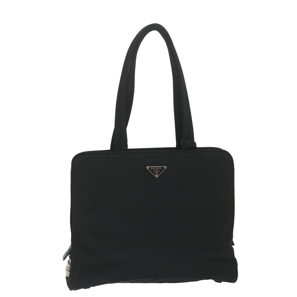 PRADA Shoulder Bag Nylon Black Auth 60961