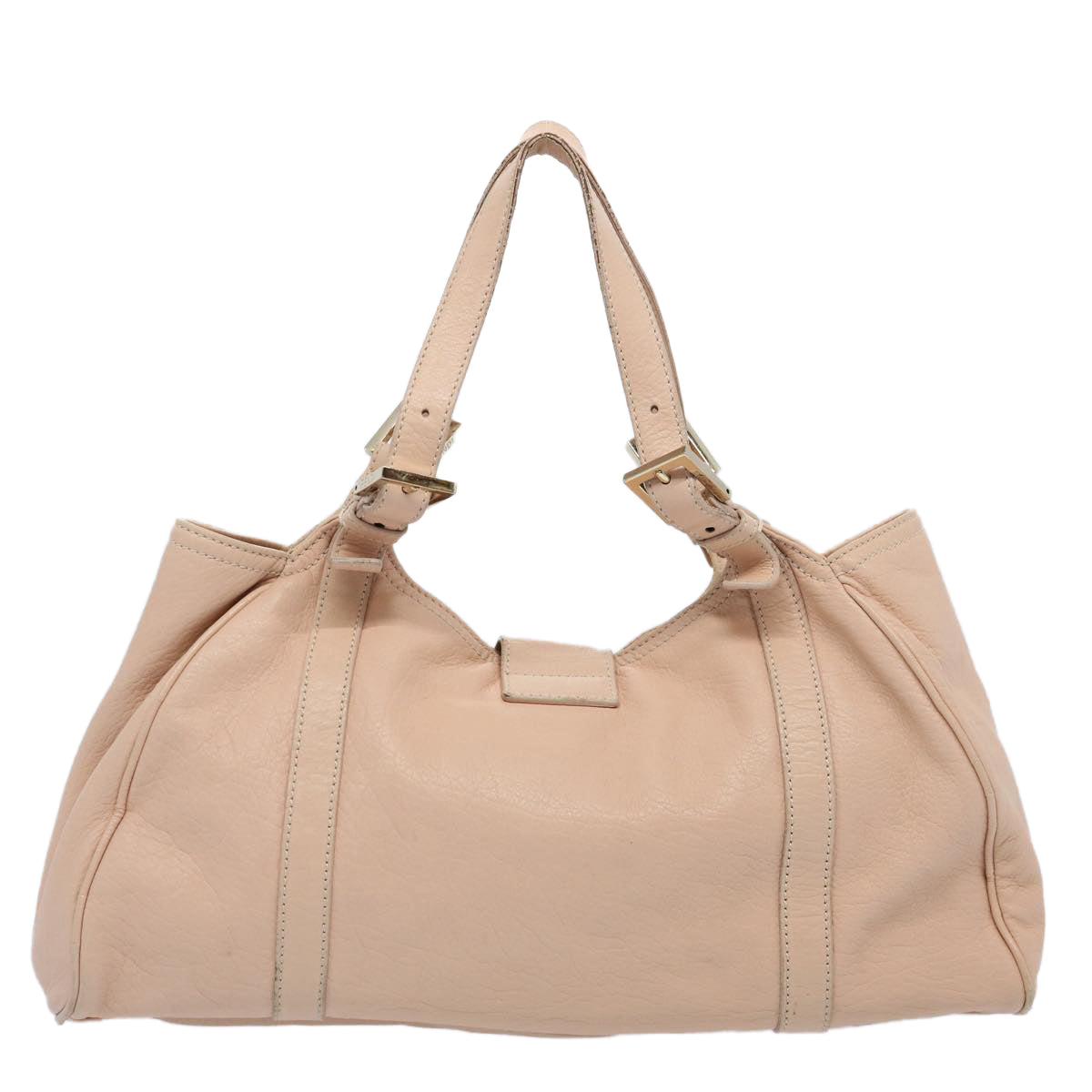FENDI Shoulder Bag Leather Pink Auth 60963 - 0