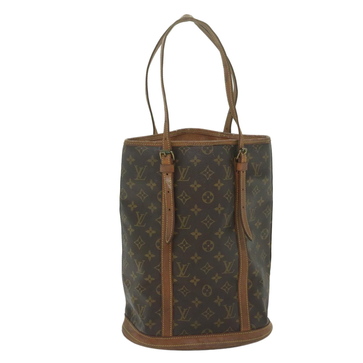 LOUIS VUITTON Monogram Bucket GM Shoulder Bag Vintage M42236 LV Auth 60966