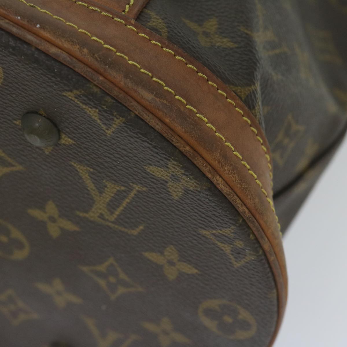 LOUIS VUITTON Monogram Bucket GM Shoulder Bag Vintage M42236 LV Auth 60966