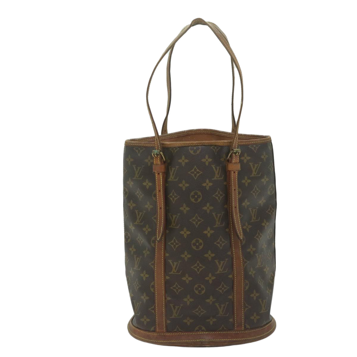 LOUIS VUITTON Monogram Bucket GM Shoulder Bag Vintage M42236 LV Auth 60966