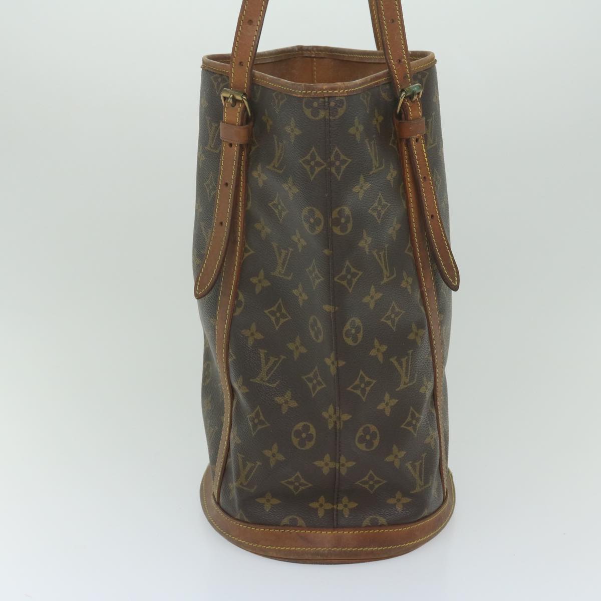 LOUIS VUITTON Monogram Bucket GM Shoulder Bag Vintage M42236 LV Auth 60966