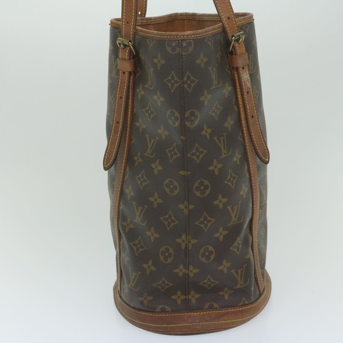 LOUIS VUITTON Monogram Bucket GM Shoulder Bag Vintage M42236 LV Auth 60966