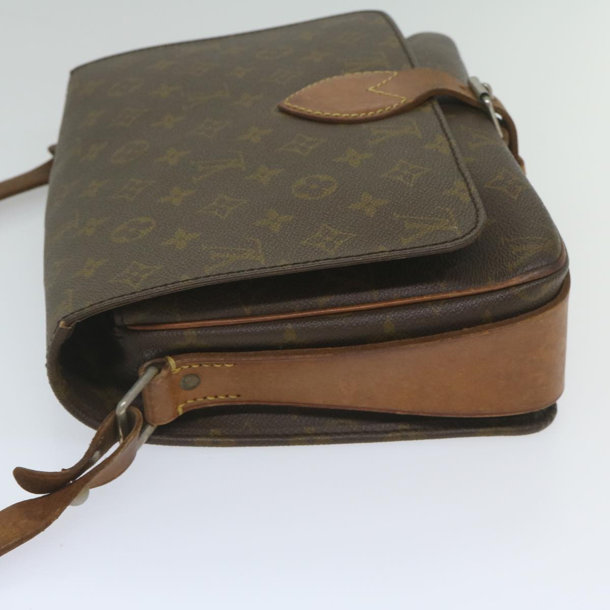 LOUIS VUITTON Monogram Cartouchiere GM Shoulder Bag Vintage M51252 LV Auth 60971