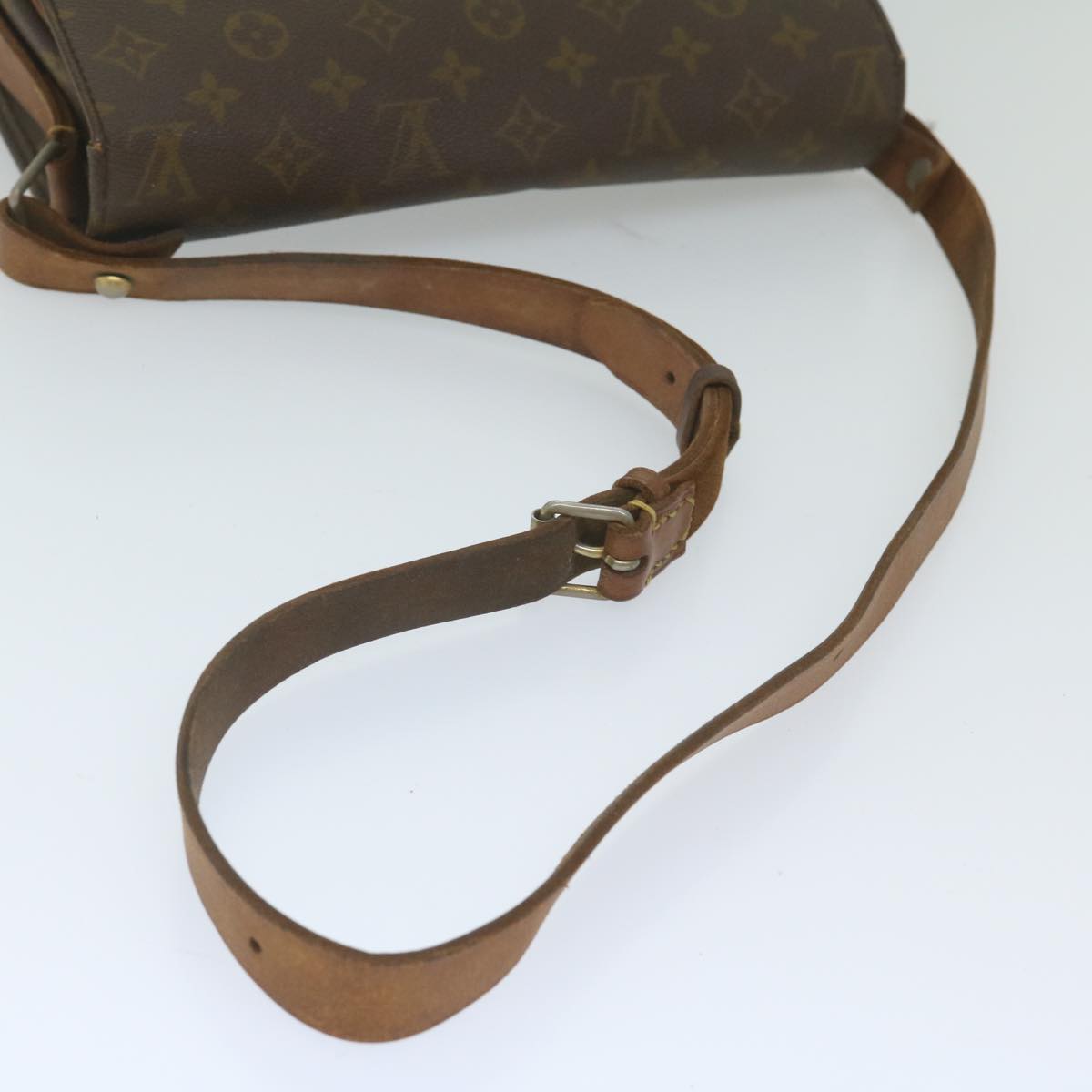 LOUIS VUITTON Monogram Cartouchiere GM Shoulder Bag Vintage M51252 LV Auth 60971