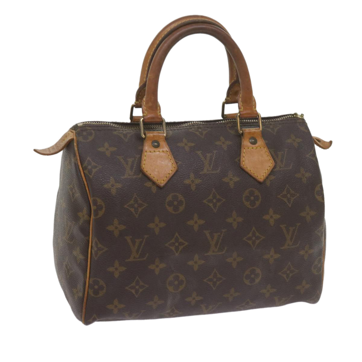 LOUIS VUITTON Monogram Speedy 25 Hand Bag M41528 LV Auth 60972