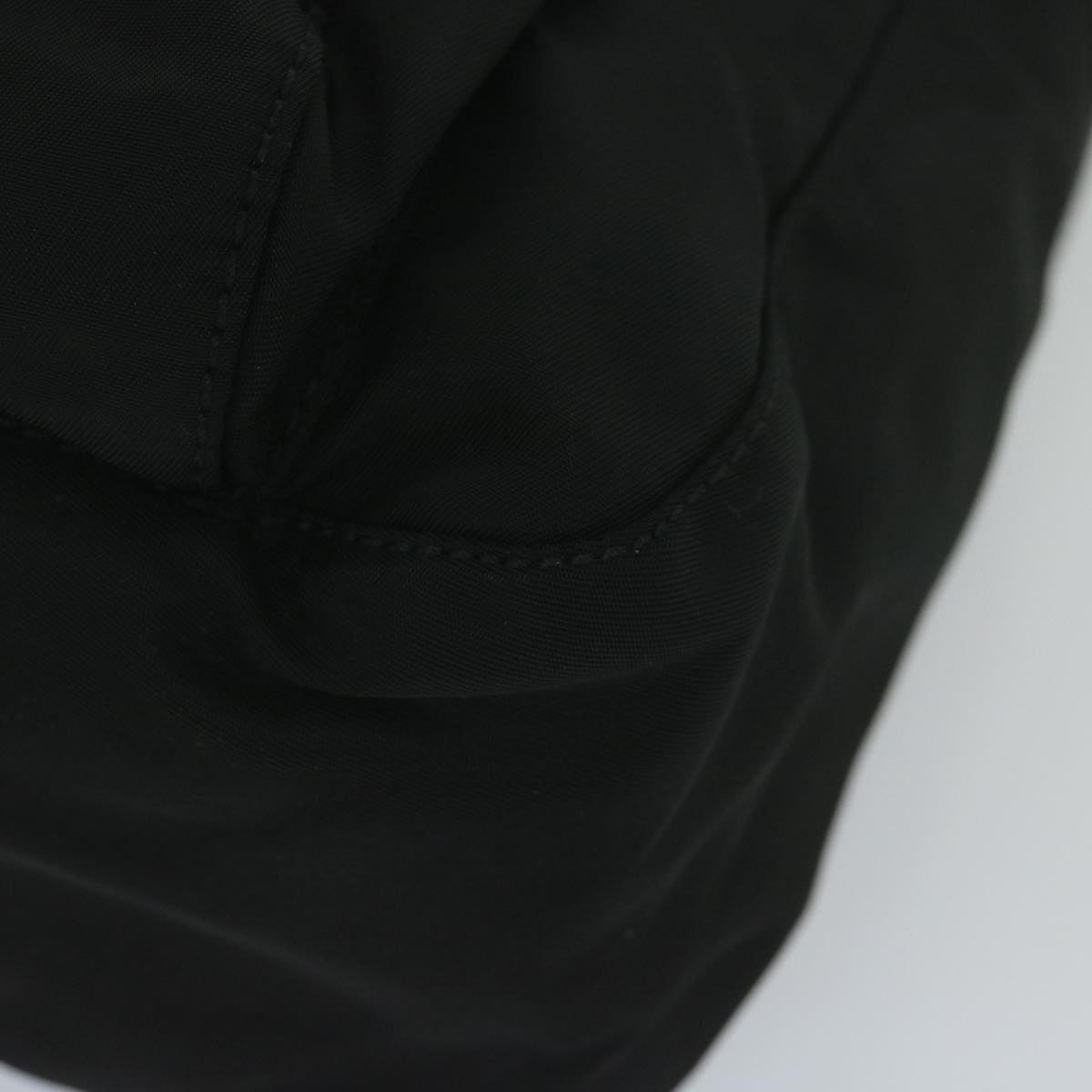 PRADA Shoulder Bag Nylon Black Auth 60978