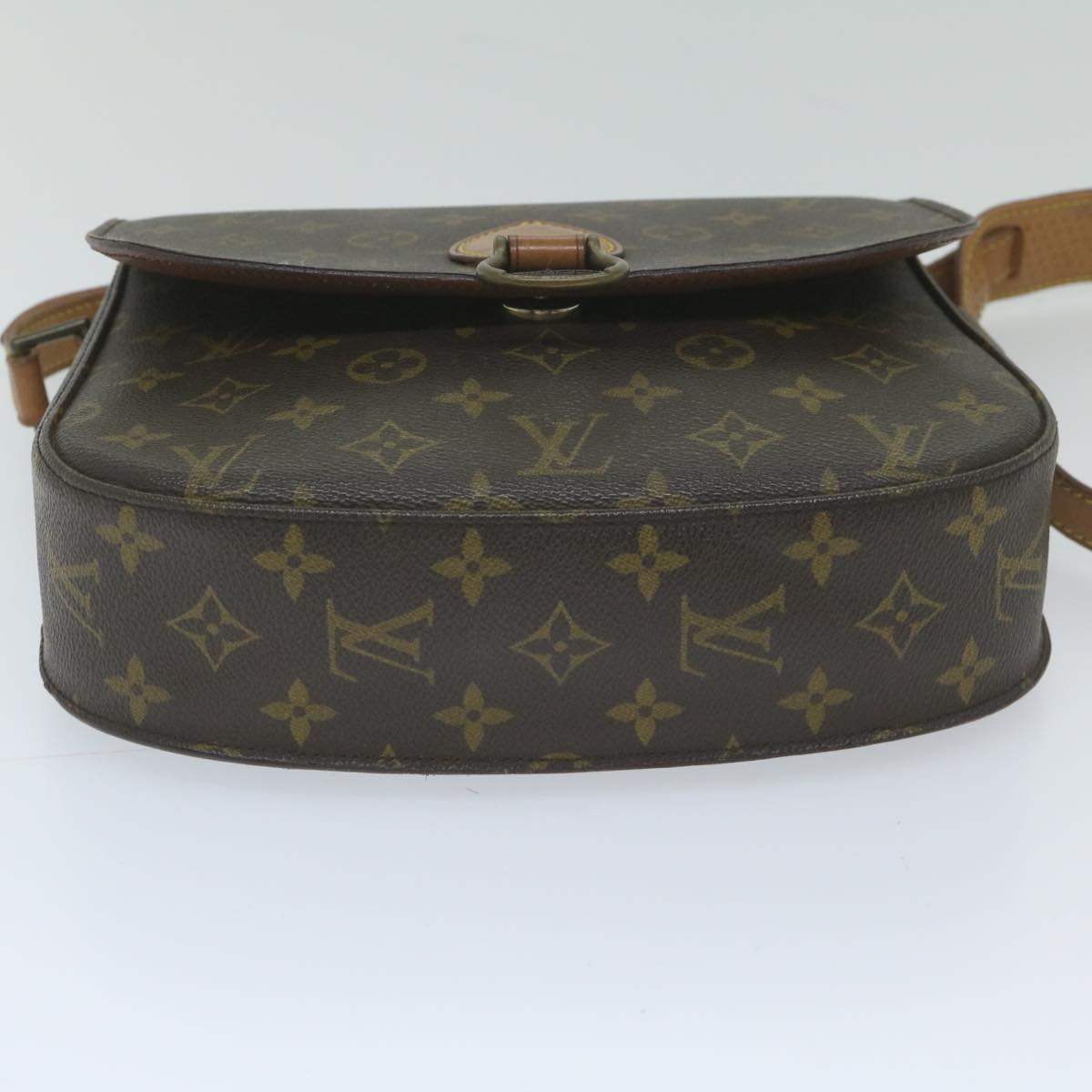 LOUIS VUITTON Monogram Saint Cloud GM Shoulder Bag M51242 LV Auth 61004