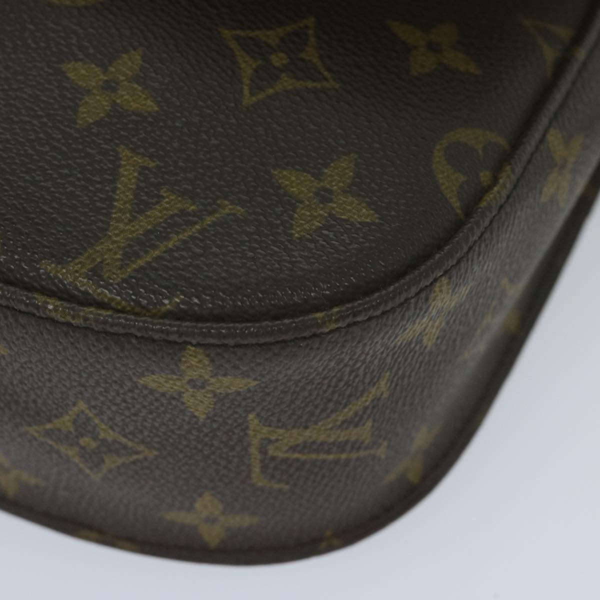 LOUIS VUITTON Monogram Saint Cloud GM Shoulder Bag M51242 LV Auth 61004