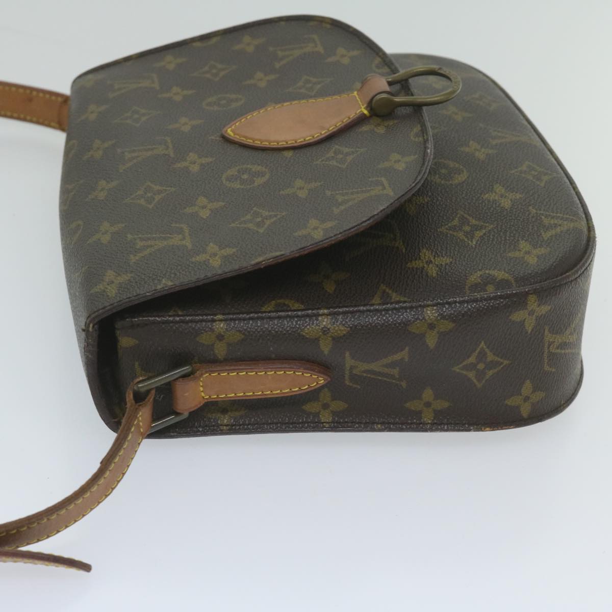 LOUIS VUITTON Monogram Saint Cloud GM Shoulder Bag M51242 LV Auth 61004