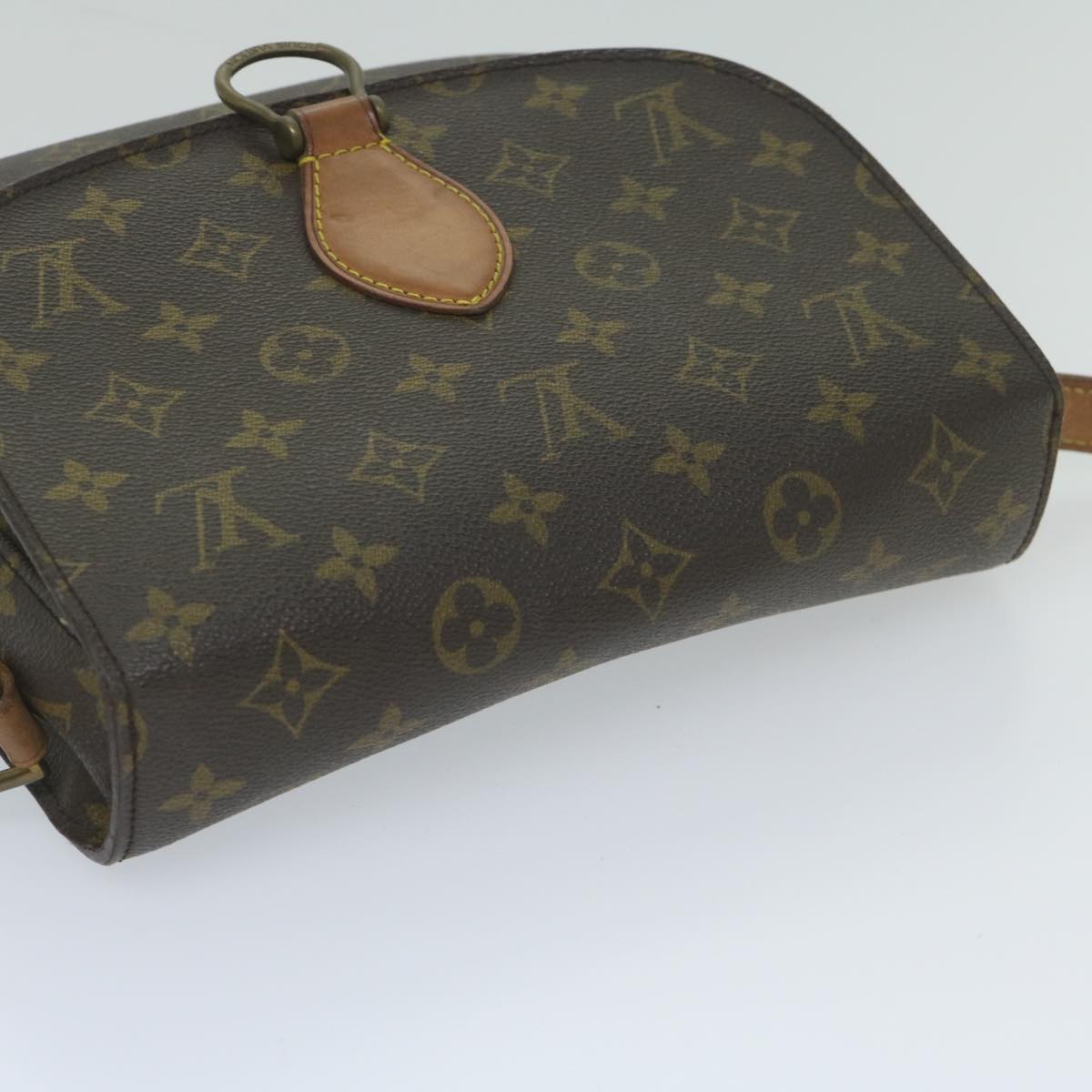 LOUIS VUITTON Monogram Saint Cloud GM Shoulder Bag M51242 LV Auth 61004